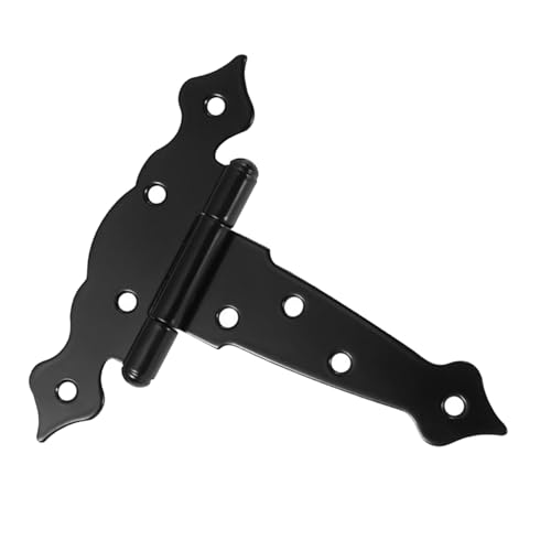 Abaodam 重厚耐久鍛造ハードウェア製型門丁番 屋外フェンス門扉用 静音柔軟設計 農場物置納屋木製扉対応