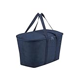 reisenthel coolerbag Twist Navy - Kühltasche aus hochwertigem Polyestergewebe – Ideal für das Picknick, den Einkauf und unterwegs