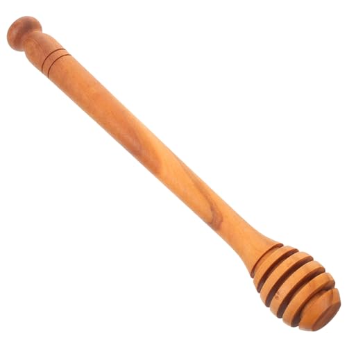Cabilock Honey Mixing Stick,3pcs Wooden Honey Dipper Stick Honey Syrup Dipper Stick Kitchen Honey Dipper for Honey Jar