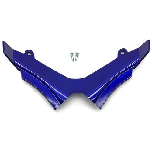 Aileron moto MT15 en fibre de carbone bleu look sportif de luxe