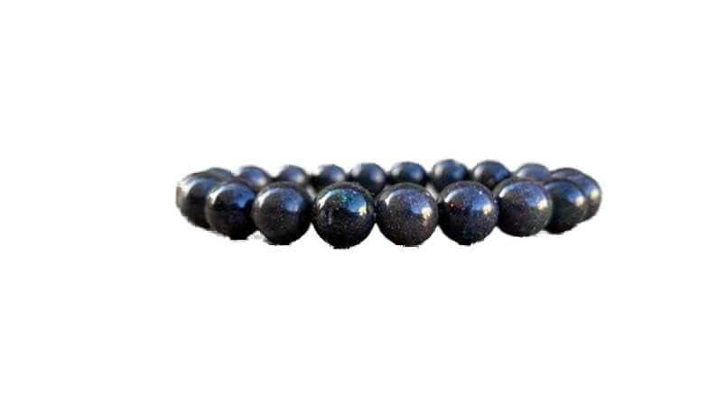 Bracelet opale d'Australie 10mm élastique pour poignet douloureux ou stressé