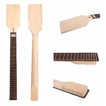 24Fret Maplebaritone Guitar Neck 27inch Rosewood Fretboard Paddle Head