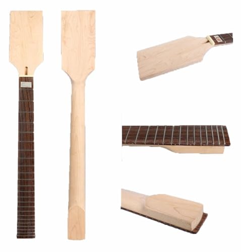 Manche baryton en érable et touche en palissandre noble, 24 frettes, lutherie haut de gamme