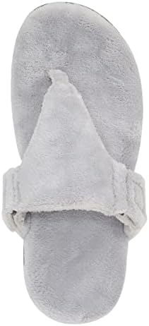 Vionic Women’s Forever Slide Slipper - Comfortable Spa House Slippers That Includes an Orthotic Insole and Cushioned Outsole for Arch Support, Vapor Terry 8 Medium | Image 1