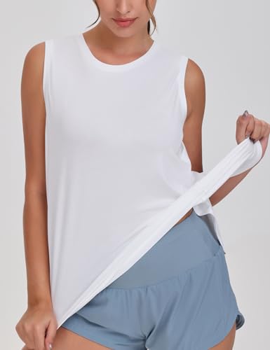 Dragon-Fit-Lightweight-Workout-Tank-Tops-for-Women-Sleeveless-Yoga-Shirts-Side-Split-Loose-Fit-Athletic-Tops-with-Curved-Hem