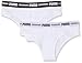 Produktbild PUMA Damen Brazilian Slip (2er Pack), White (White 300), M/40 (Herstellergröße: 12)