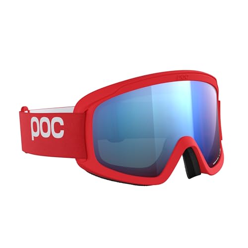 POC Opsin ski googles - Gives maximum visual confidence for all-round skiing, a cylindrical lens shape and wide frame gives simple trust in vision in all conditions