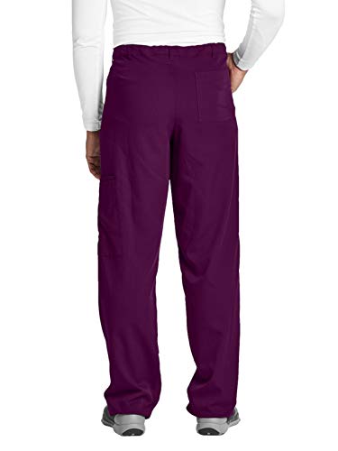 Grey's Anatomy 0203 Men's Utility Pant (Wine, Medium)