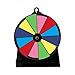 KAKASEA Draws Roulette Wheel Erasable Reusable Fortunes Wheel Tabletop Prize Turntable Easy Assembly Roulette Wheel