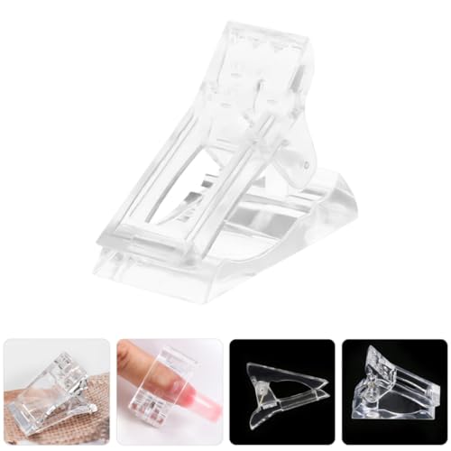 NOLITOY Clips para uñas 40 piezas para manicura miniatura 7