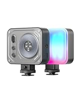 SMALLRIG Vibe P108 Pro RGB-Videoleuchte, Tragbare LED-Kameraleuchte für Fotografie, Blitzschuhleuchte, CRI95+, 2500-6500 K, 12 Effekte, Fülllichtzubehör für Content Creator, Streaming - 4661