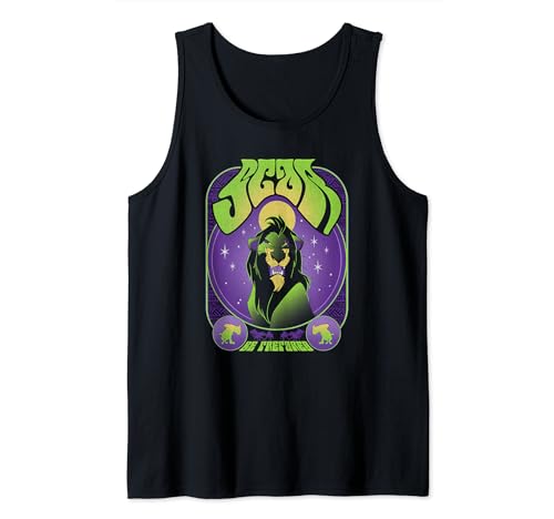Camiseta de tirantes Disney Villains Scar con estampado gráfico retro setentero de gran resistencia