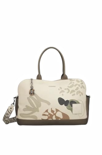 Anekke bolso de hombro bolso shopper Sophia Gaia Shoulder Bag Multicolor beige