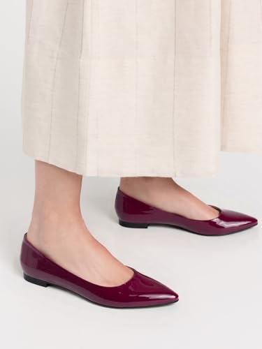 Casual Ballet Flats for Women Slip On Pointed Toe Ballet Flats Mary Jane2