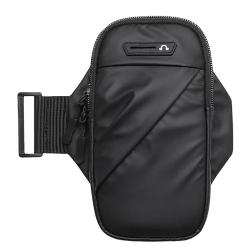 Phone Holder Armband - Waterproof Phone Sleeve Armband, Running Armband Phone Holder | Large Capacity Phone Bag with Headphone Jack, Workout Phone Armband for Cycling Jogging Exercise Weightlifting