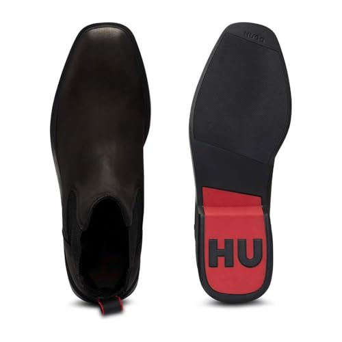 Image of HUGO Men's Iker Suede Chelsea Boots
