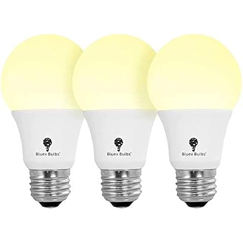 3 Pack BlueX 100W LED Grow Light Bulb A19 Bulb - Full Spectrum Grow Lamp - Grow Healthier & Yield Better Harvests for DIY Indoor Plants, Flowers, Greenhouse, Indore Garden, Hydroponic White Spectrum Cover