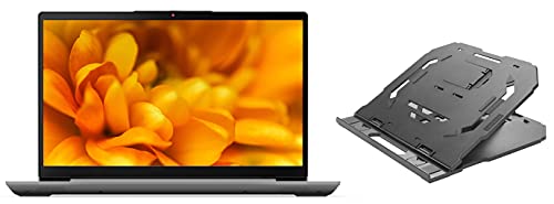 Image of Lenovo IdeaPad Slim 3 2021 Intel i3 11th Gen 35.56 cm (14 inch) FHD IPS Thin&Light Laptop(8GB /256GB SSD /Win /MS /Backlit Keyboard /Fingerprint Read /2 Yr Warranty) 82H700KAIN 2-in-1 Laptop Stand