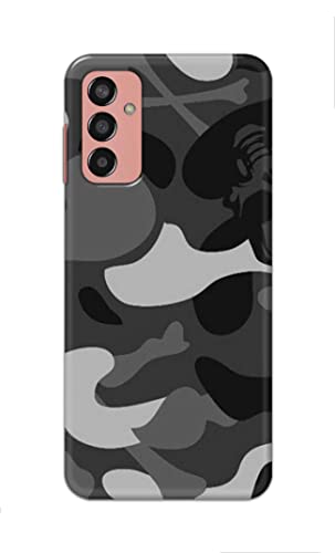 Image of Printed Hard Back Cover Case for Samsung Galaxy M13 4G Back Cover (Army Pattern) -702