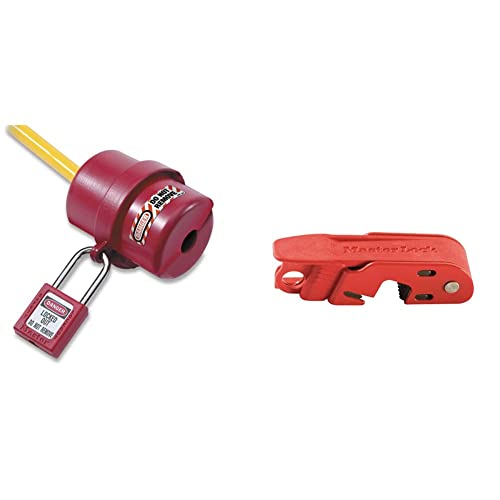 Master Lock 487 Lockout Tagout Rotating Electrical Plug Lockout,110