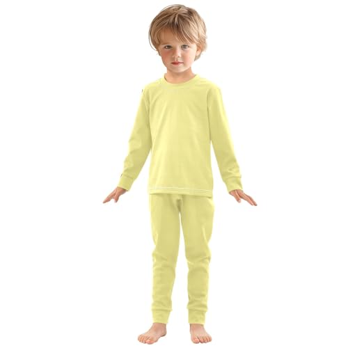 Khaki Long Sleeve Pajamas Set Sleepwear Jammies 2pcs Set Pjs Khaki 03
