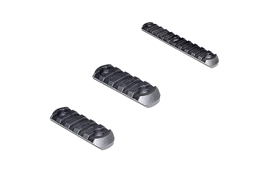 K Kexuan Polymer MLK Rail Section Combo, Included 11 Slot one Piece, 5 Slot 2 Pieces