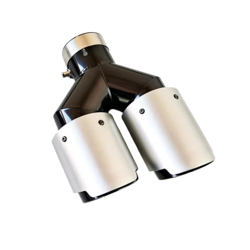 Embout d'échappement voiture double pour remplacer une sortie rouillée