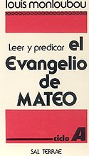 Paperback Leer y predicar el Evangelio de Mateo (Ritos y Símbolos) (Spanish Edition) Book