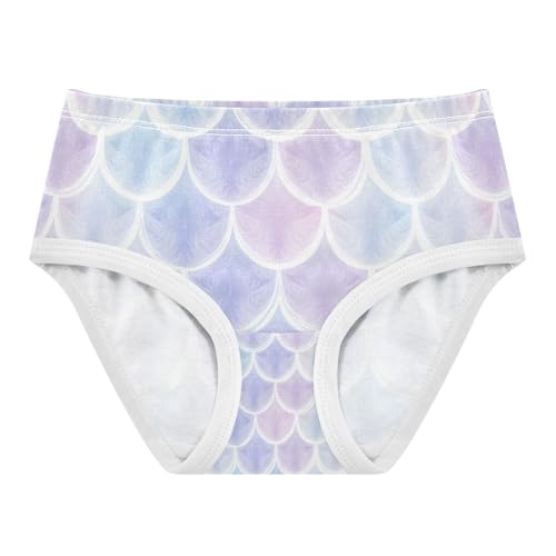 Pink Purple Mermaid Scale Toddler Girls's Underwear 2T 202c1434