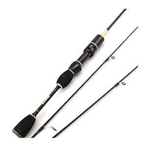Visstang/visserspaal 1.8m Zachte Slow Lure Rod UL en L Power Lure Gewicht 2-5G Spinning Staven Lijn Gewicht 3-6IB ultra-licht gieten draaiende hengel Haspelcombo’s (Color : White, Length : 1.8 m)