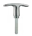 Produktbild Torgriff Garagentorgriff Griff Garagentor Alu 4-Kant 8 x 60 mm