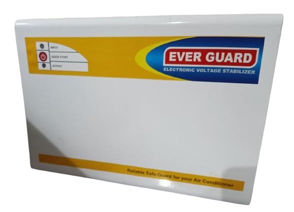 Image of EVER GUARD Voltage AC Stabilizer 5 KVA 0.8 Ton /1 Ton /1.5 Ton /2 Ton Air Conditioner- EG 5KVA /Wall Mounted 5kv stabilizer- for All AC-Inverter and Non Inverter AC with 3 Year Warranty |