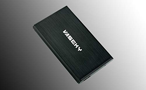 Amazon | Vaseky 超薄型アルミ製外付けHDD ポータブルハードディスク