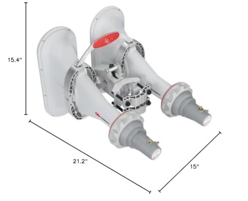 Image of 5 GHz 90 4x4 Asymmetrical Horn Antenna