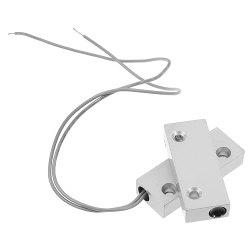 FOYTOKI 1ensemble Alarme De Sécurité Pour Porte Magnétique Détecteur Ouverture Filaire Pour Garage Et Chambre Installation Simple Et Rapide De Complète...