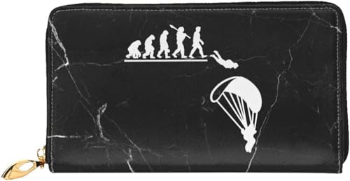 Evolution of Skydiving Wallet Card Bag