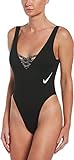 Nike Swim Sneakerkini Einteiliger U-Back Badeanzug Damen schwarz Größe S 2022 Schwimmanzug