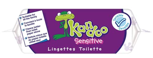 KANDOO - Servetele sensibile - Moliciune extrema - Eficacitate superioara - Testate dermatologic - 12X60 (720 servetele) 4 KANDOO - Servetele sensibile - Moliciune extrema - Eficacitate superioara - Testate dermatologic - 12X60 (720 servetele) 3