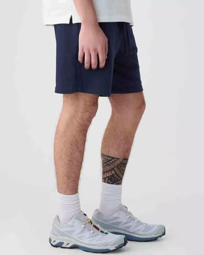 Image of Gap Men Embroidered Standard Fit Mid Rise Shorts