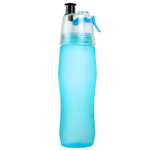 fxwl Gourde Sport Bouteille De Pulvérisation d'eau, Bouilloire De Sport, Gymnase De Vélo, Extrudeuse De Boissons, Tasse d'eau Portable Extérieure, Vaporisateur D'été, Hydratant Et Re