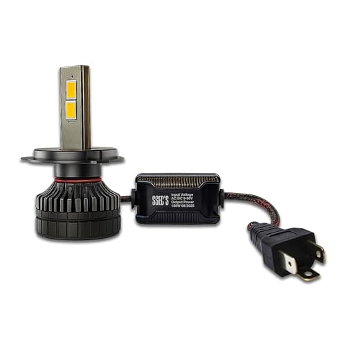 Image of MIKANIX Super Bright LED Headlight Bulb 130W | High & Low | Dual Beam With Cooling Fan | Universal for Bikes | Scooty | Motorbike And Cars