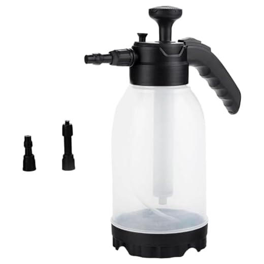 SOYDAN Pulverizador de Espuma Botella de riego Pulverizador de Espuma Manual Pulverizador de jardinería de 2 litros Botella de Lavado de Autos portátil Manual de Alta presión for riego, White72