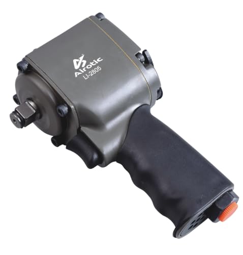 Image of AR-2805 1 /2 Inch Pneumatic Impact Wrench | Air Impact Gun | 550 Nm Max Torque | 11000 RPM | Heavy Duty Air Wrench for Car, Bike, Garage & Industrial Use