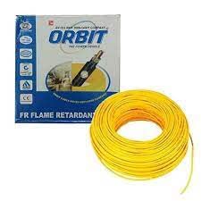 ORBIT 1sqmm wire (yellow)