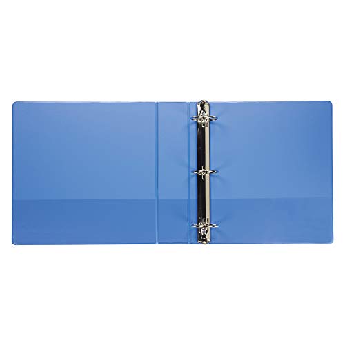 Buy Samsill Economy 3 Ring Binder Organizer, 2 Inch Round Ring Binder, Customizable Clear View