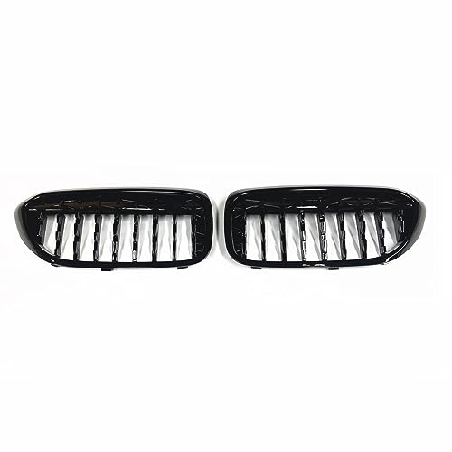 Grille de calandre avant noire pour BMW G30 G31 Série 5 2017-2020