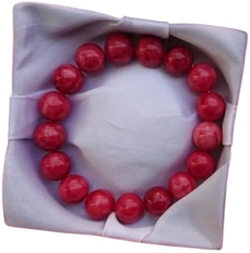 Dine Gems AAA+++ Ruby Bracelet Original Certified Manik Bracelet Ruby Bracelet For Men Certified Ruby Stone Bracelets For ...