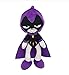 XIAIEWEI Película Teen Titans Go Peluches Muñecas Robin Cyborg Starfire Raven Beast Boy Peluches de Peluche Suaves Niños para Regalos 25Cm