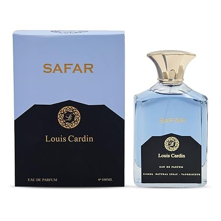 Louis Cardin Safar Eau De Parfum For Men || 100ml || Strong & Long Lasting Fragrance | Gift for Him