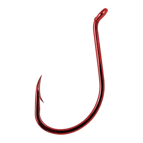 Gamakatsu 25 Pack Octopus Hook (Red 4/0)